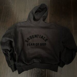 Essentials Black Hoodie